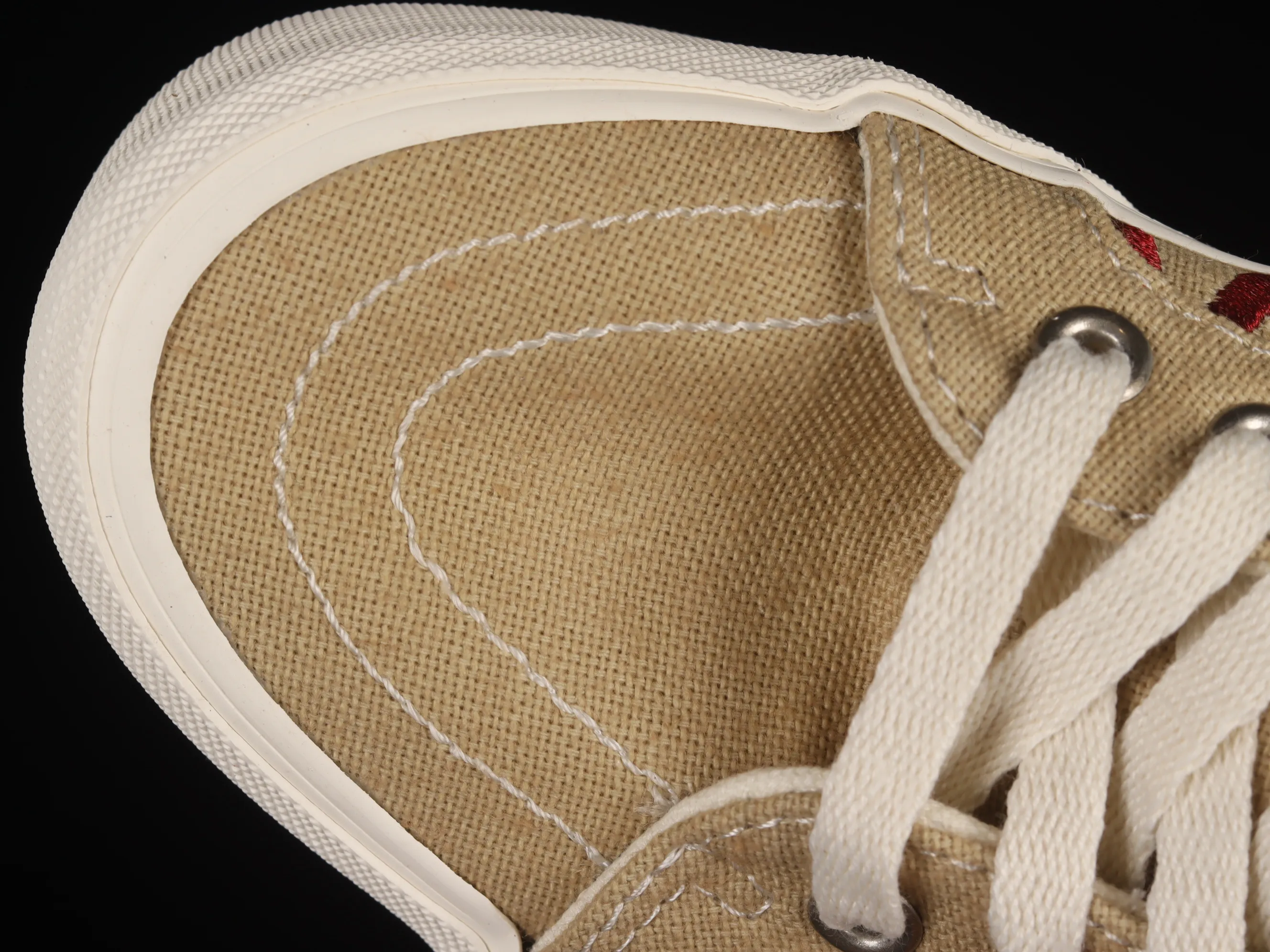 All categories Vans Vans series Vans Hi Vans high-top Vans Sk8-Hi Vault OG VR3 Vans official environmental protection series Maple leaf electric embroidered canvas shoes VN0A5EE3AZB